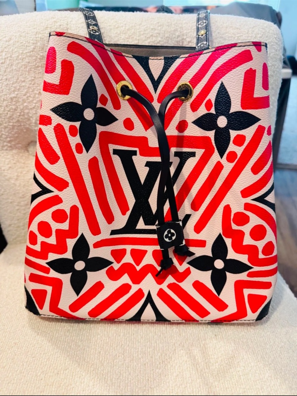 Louis Vuitton NéoNoé MM from the limited edition 2020 Crafty Collection